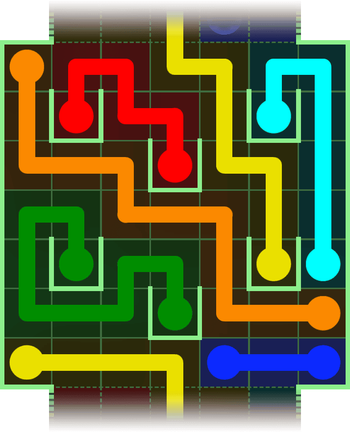 Flow Free Warps 2884 Solution