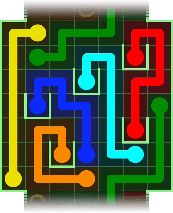 Flow Free Warps 2892 Solution