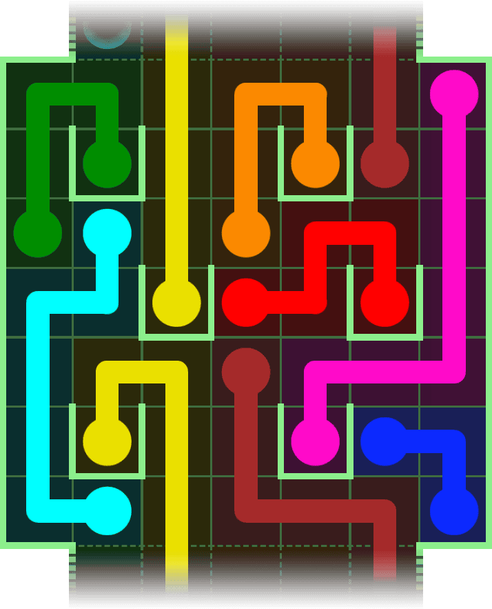 Flow Free Warps 2896 Solution