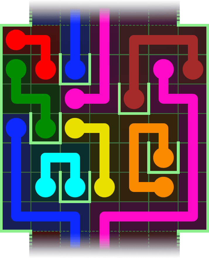 Flow Free Warps 2897 Solution