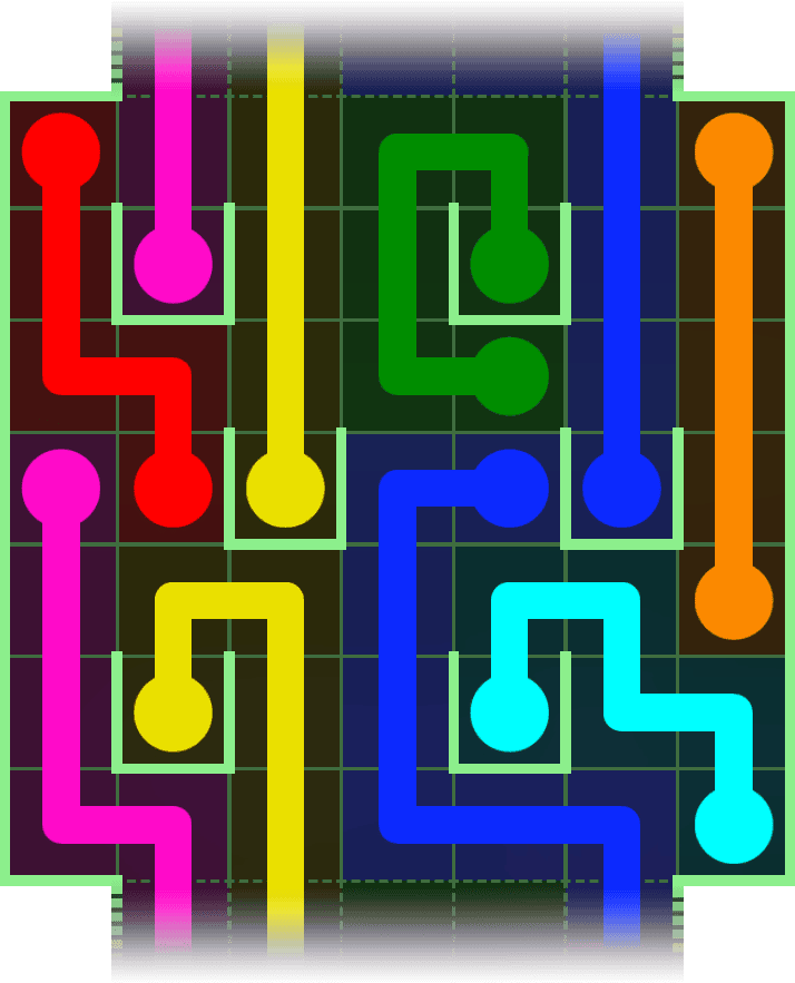 Flow Free Warps 2902 Solution