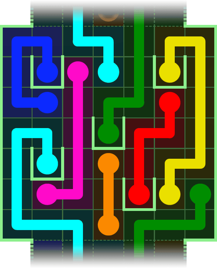 Flow Free Warps 2904 Solution