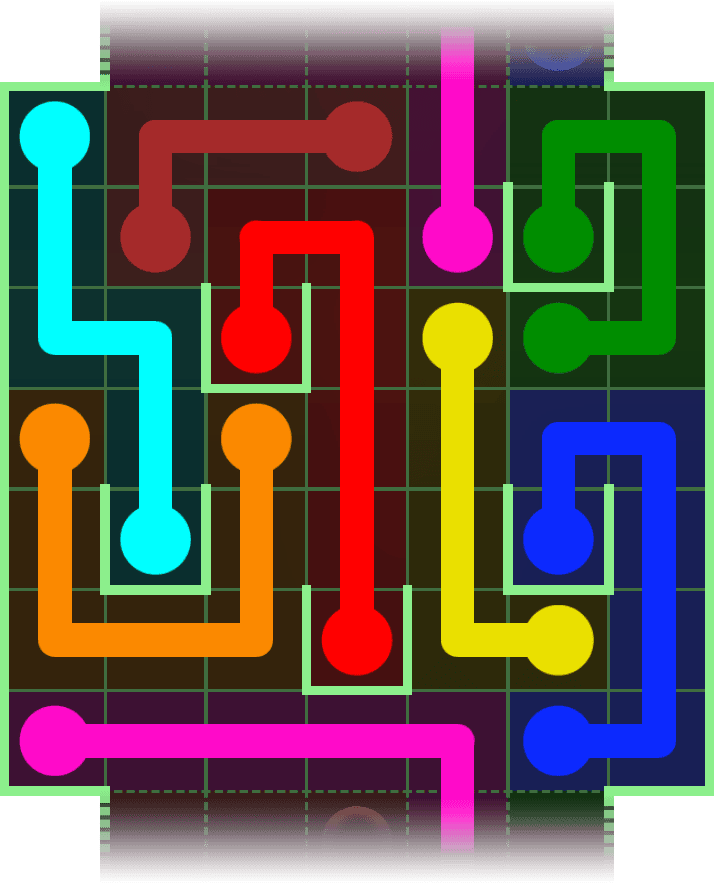 Flow Free Warps 2905 Solution