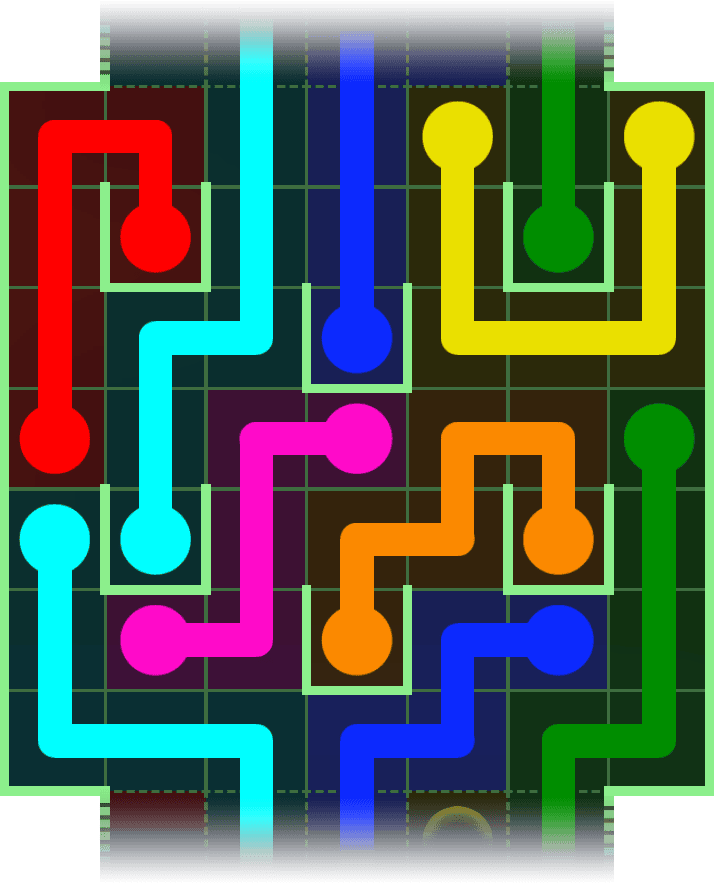 Flow Free Warps 2907 Solution