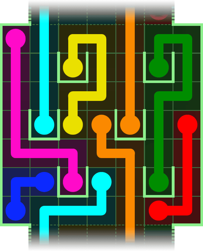 Flow Free Warps 2910 Solution