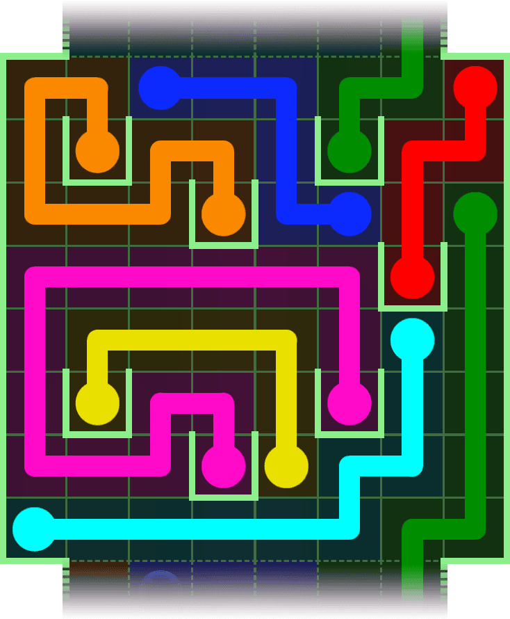 Flow Free Warps 2911 Solution