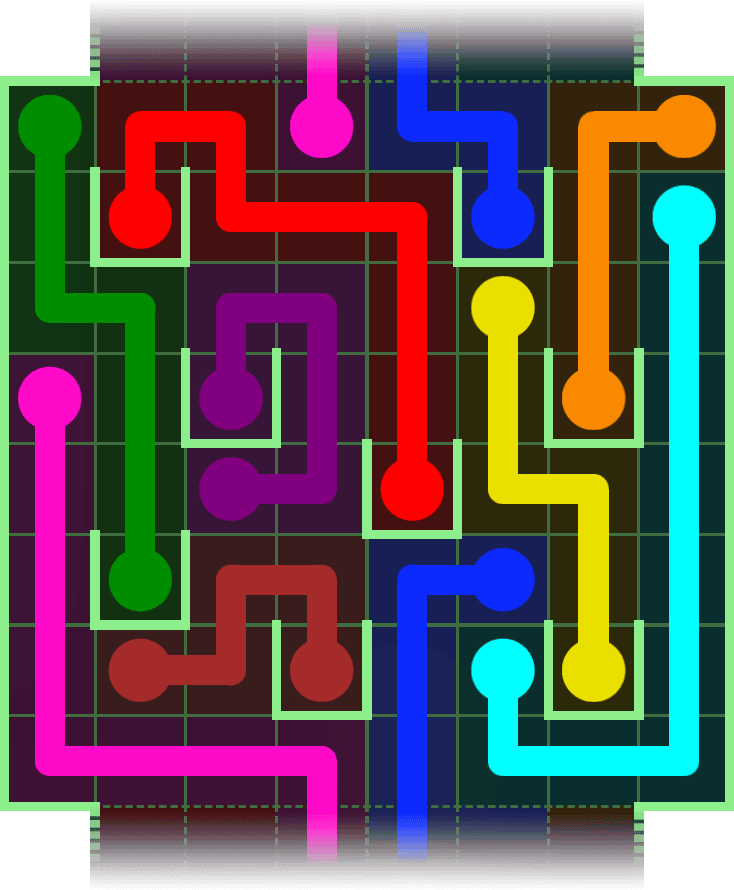 Flow Free Warps 2914 Solution