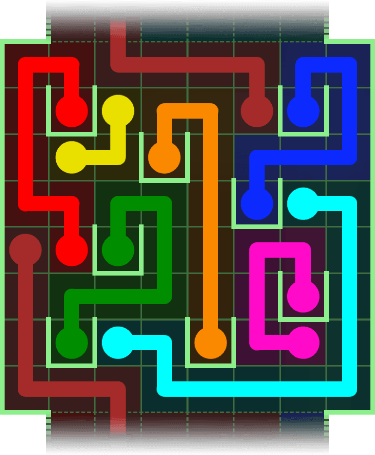 Flow Free Warps 2917 Solution