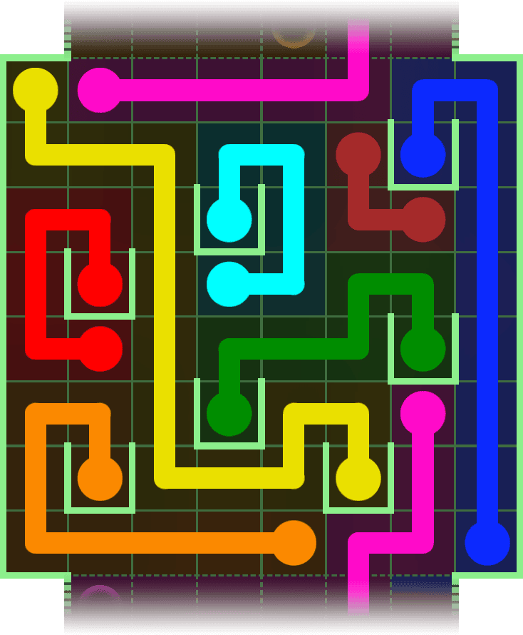 Flow Free Warps 2923 Solution