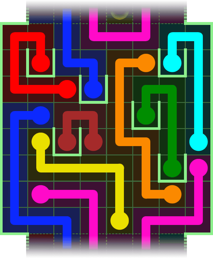 Flow Free Warps 2937 Solution