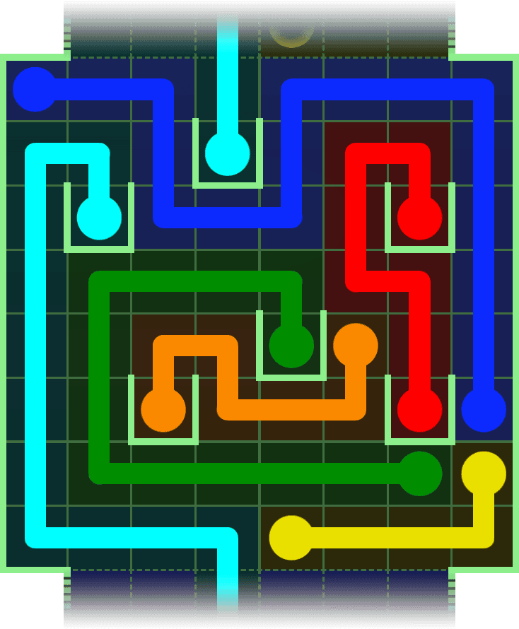 Flow Free Warps 2938 Solution