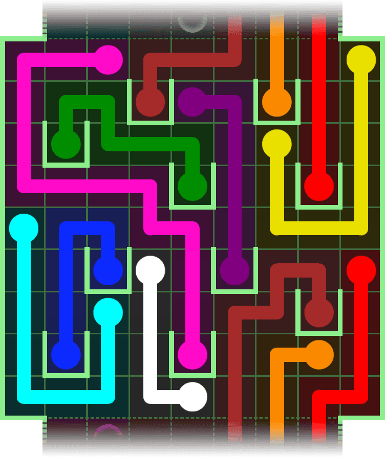 Flow Free Warps 2959 Solution