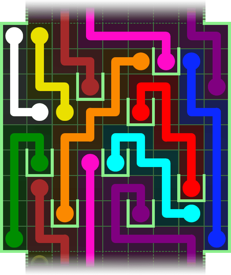 Flow Free Warps 2963 Solution