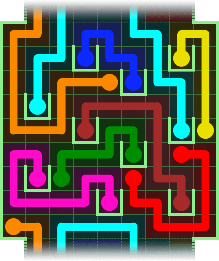 Flow Free Warps 2949 Solution