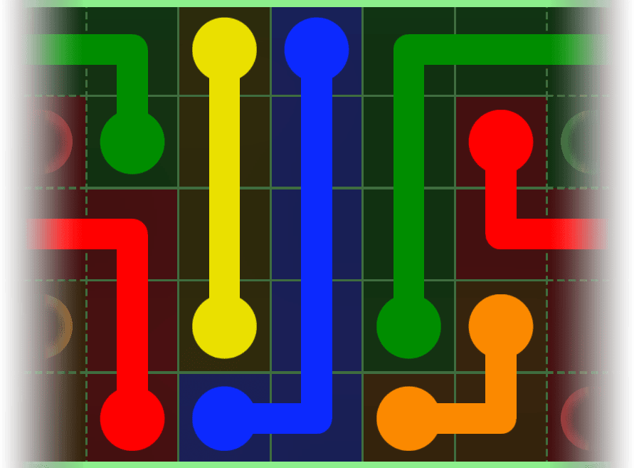 Flow Free Warps 2261 Solution