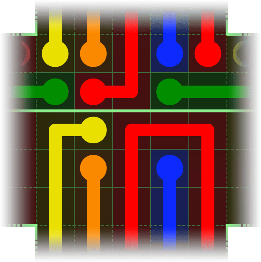 Flow Free Warps 2263 Solution