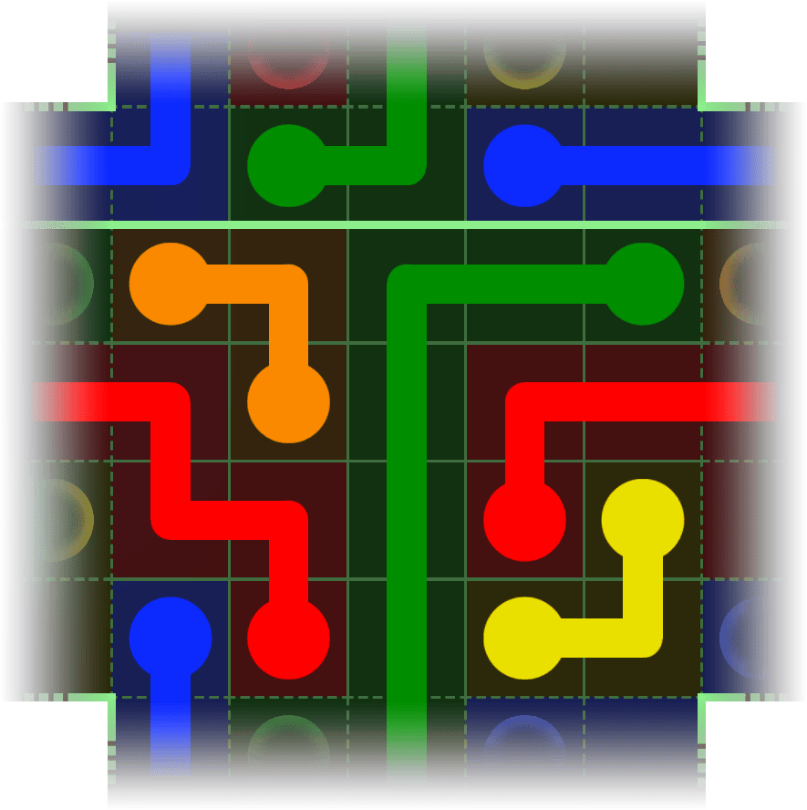 Flow Free Warps 2252 Solution