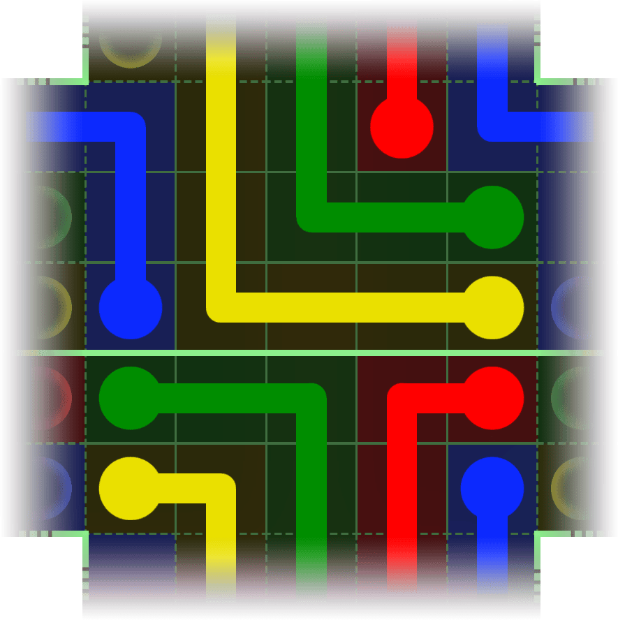 Flow Free Warps 2254 Solution