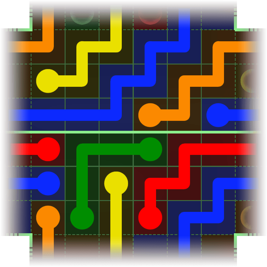 Flow Free Warps 2296 Solution