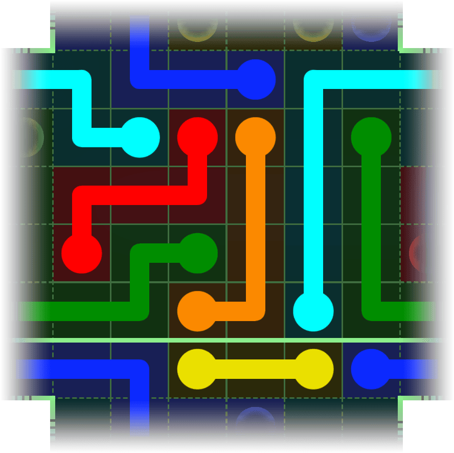 Flow Free Warps 2304 Solution