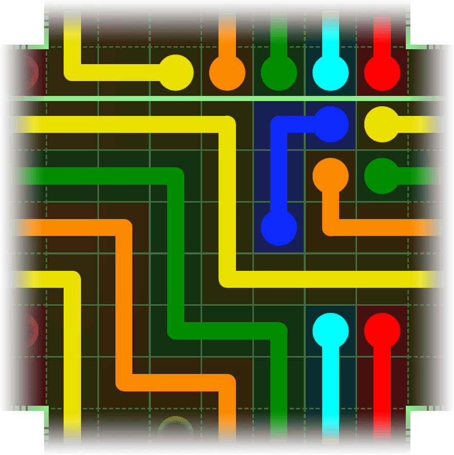 Flow Free Warps 2312 Solution