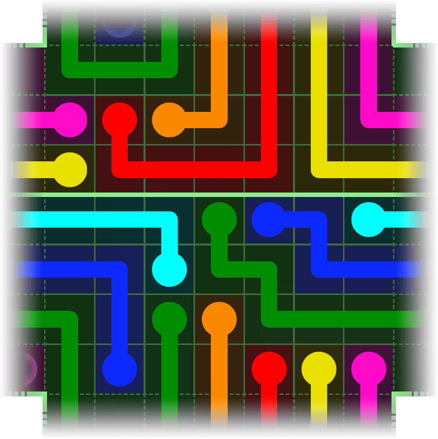 Flow Free Warps 2321 Solution