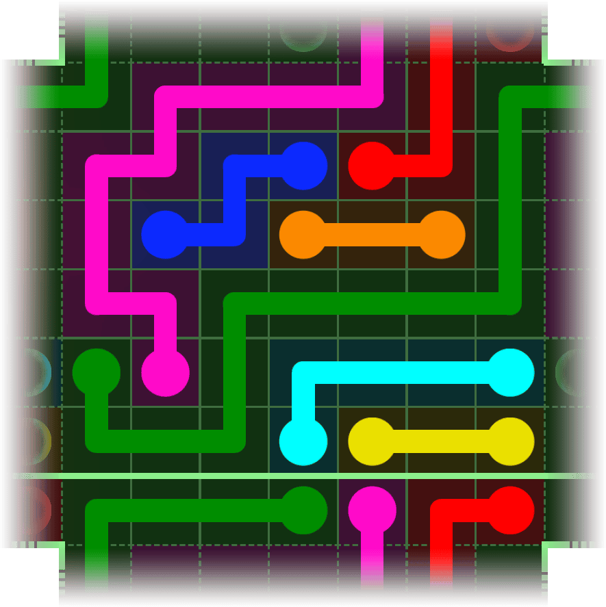 Flow Free Warps 2324 Solution