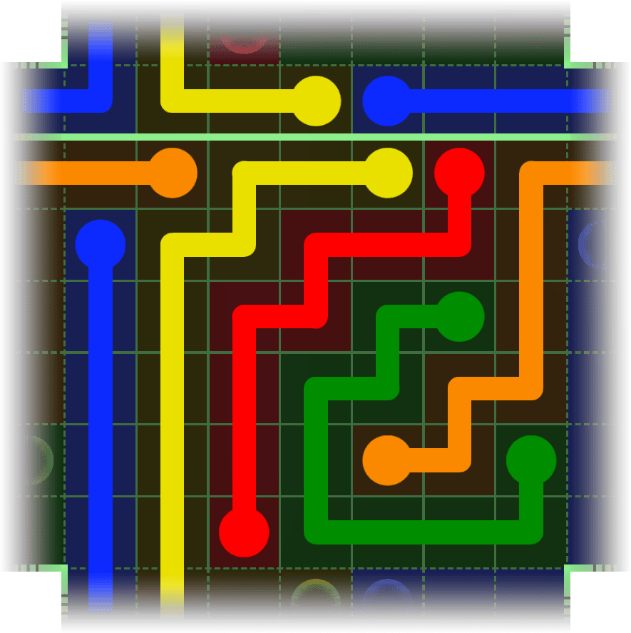 Flow Free Warps 2333 Solution