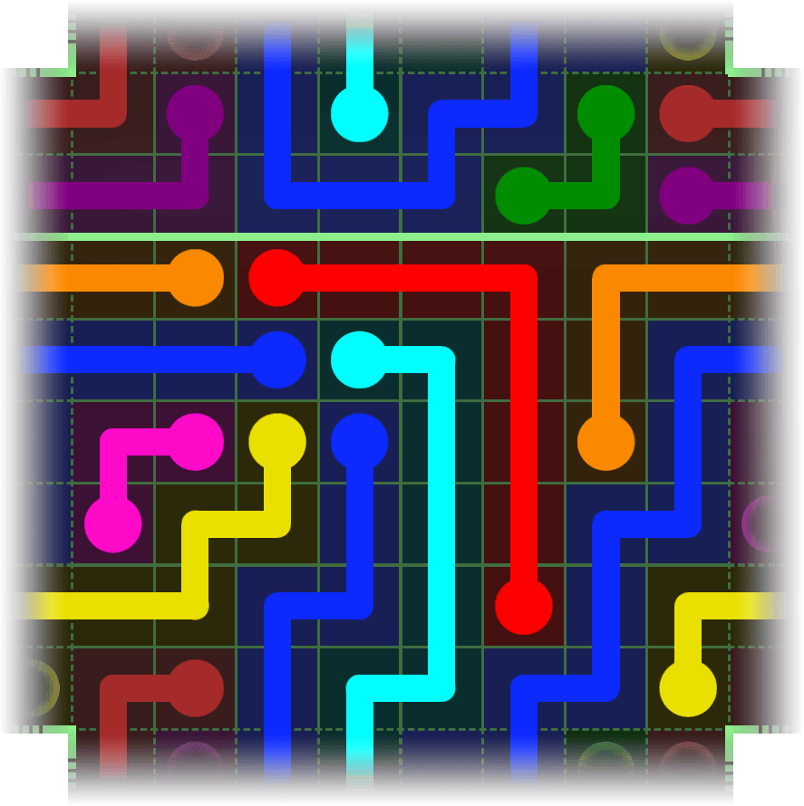 Flow Free Warps 2357 Solution