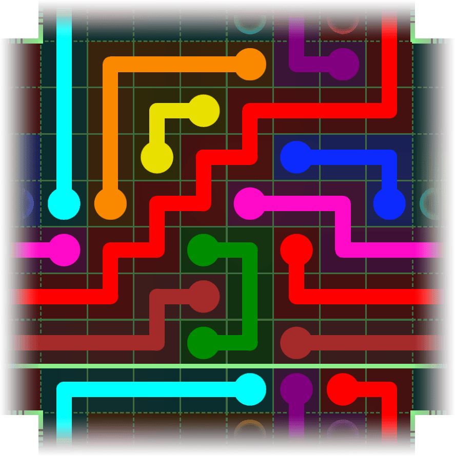 Flow Free Warps 2362 Solution