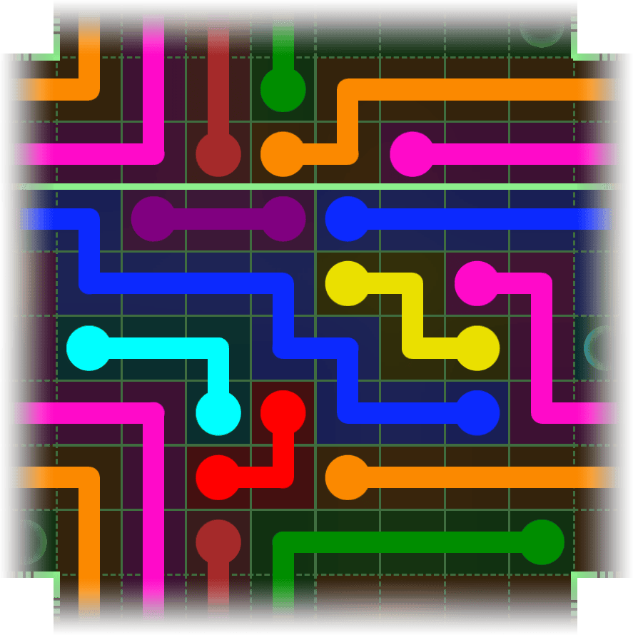 Flow Free Warps 2365 Solution