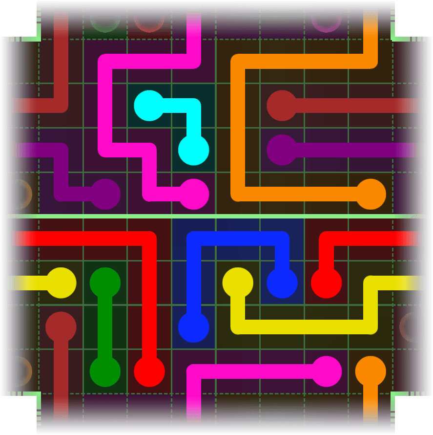 Flow Free Warps 2367 Solution