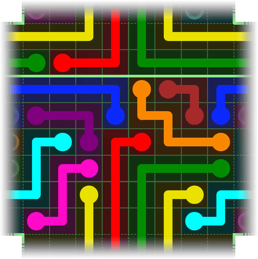 Flow Free Warps 2341 Solution