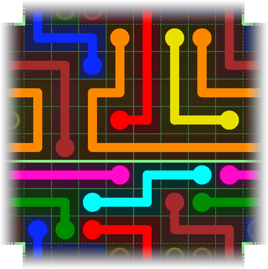 Flow Free Warps 2344 Solution