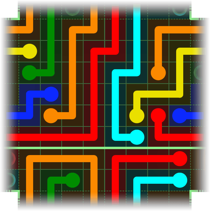 Flow Free Warps 2345 Solution