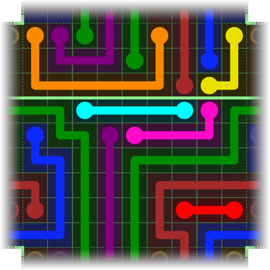 Flow Free Warps 2374 Solution