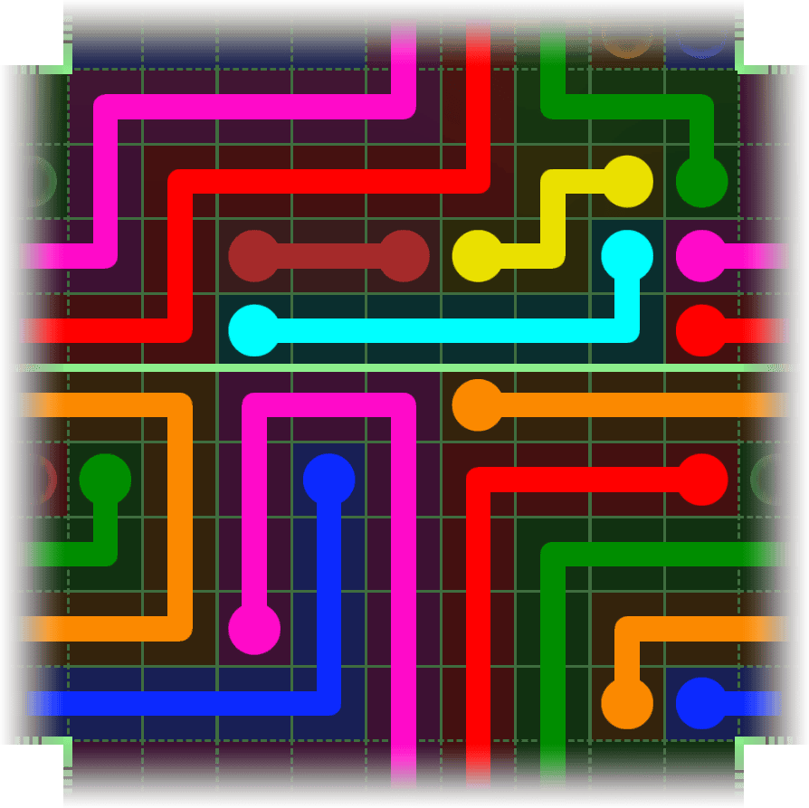 Flow Free Warps 2384 Solution