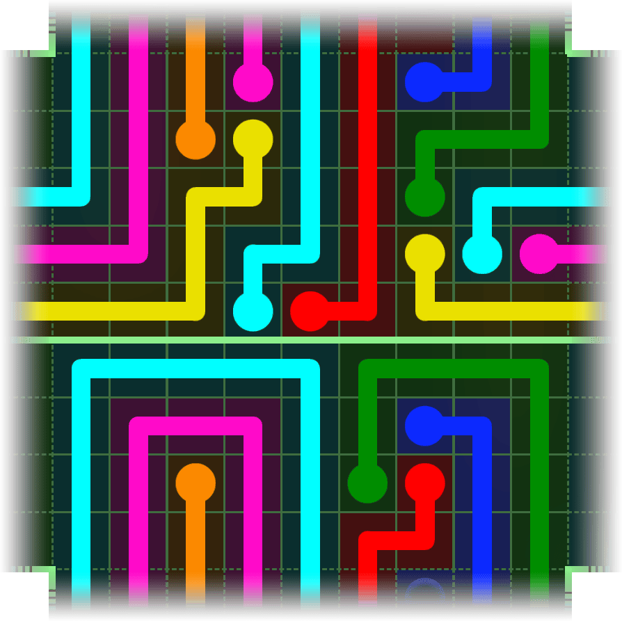 Flow Free Warps 2385 Solution