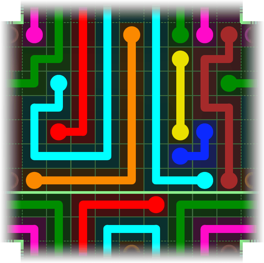 Flow Free Warps 2387 Solution