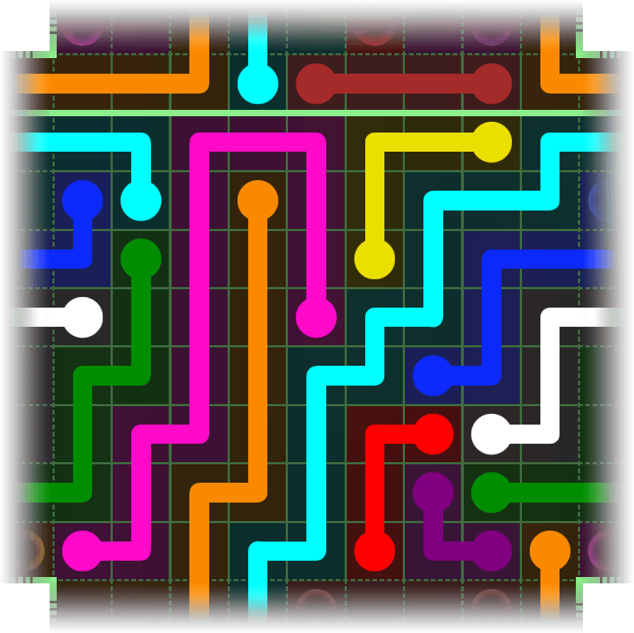 Flow Free Warps 2390 Solution