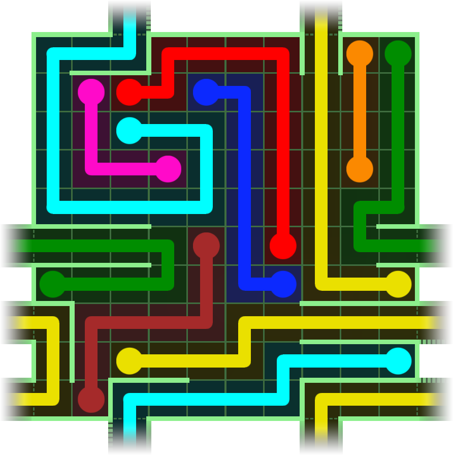 Flow Free Warps 2701 Solution