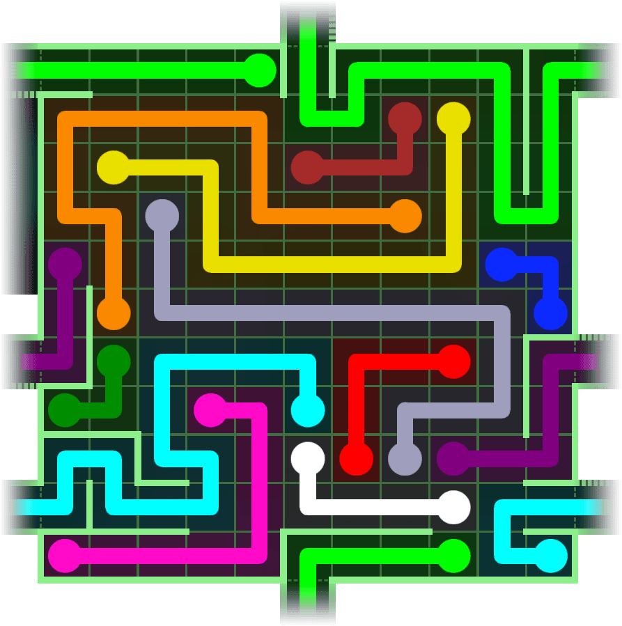 Flow Free Warps 2741 Solution