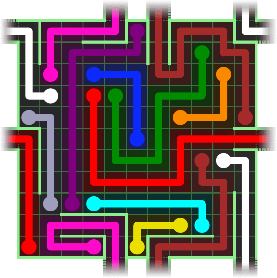 Flow Free Warps 2756 Solution