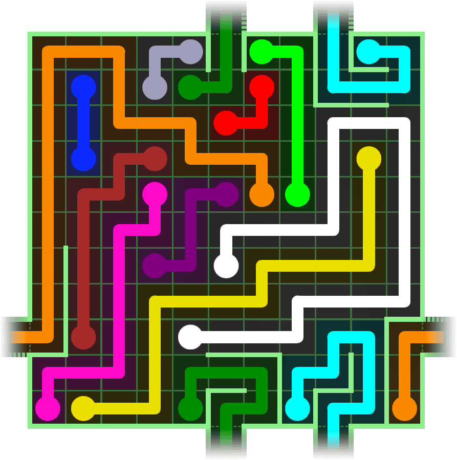 Flow Free Warps 2759 Solution