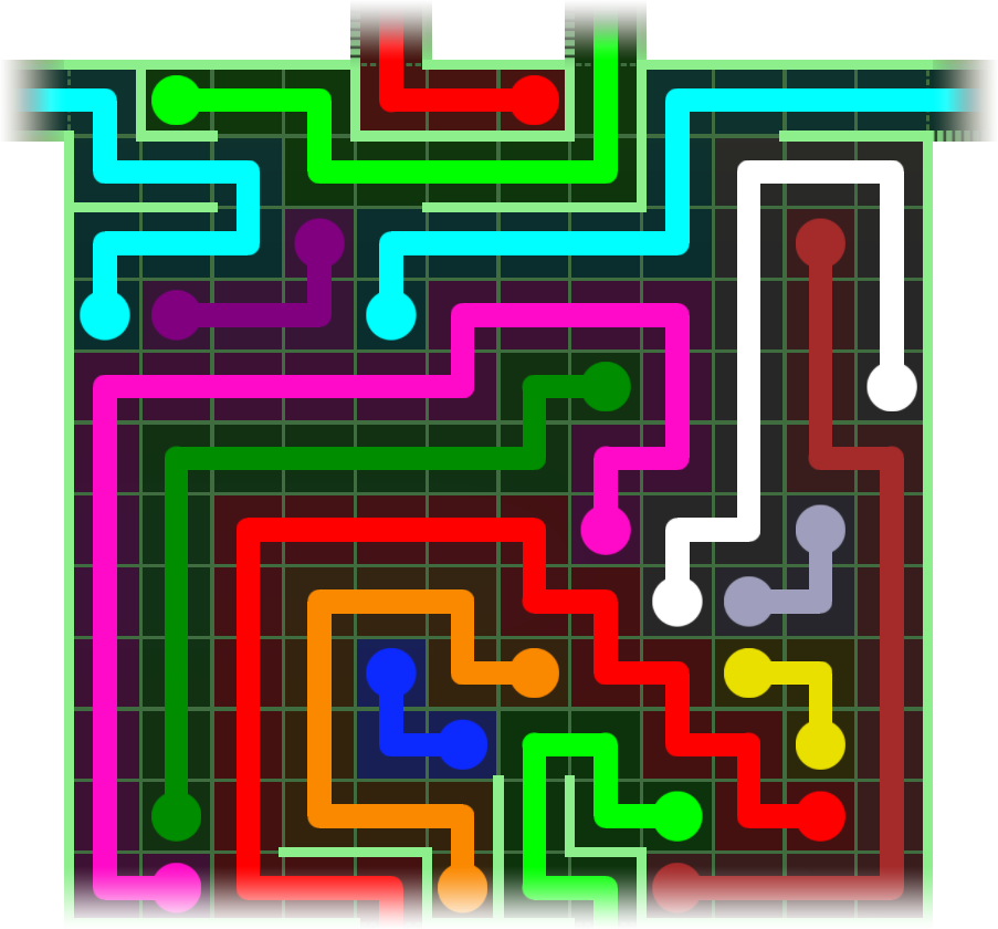 Flow Free Warps 2762 Solution