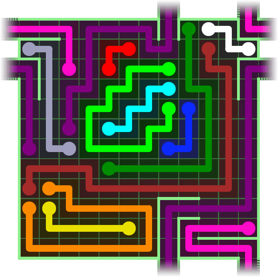 Flow Free Warps 2766 Solution