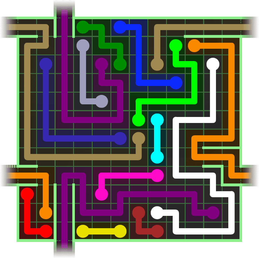 Flow Free Warps 2779 Solution