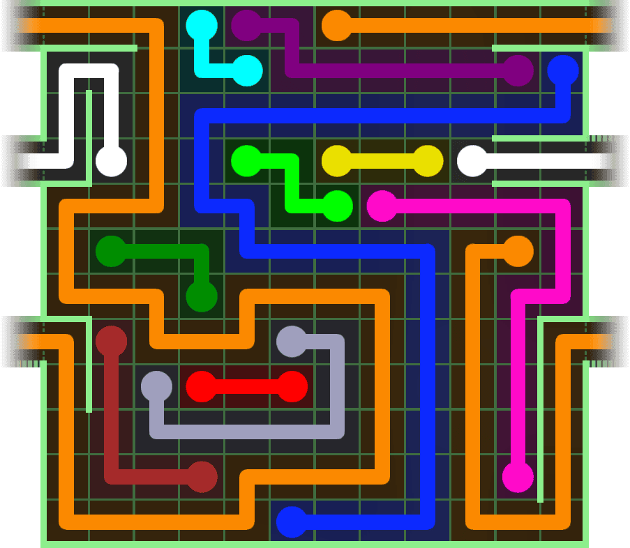 Flow Free Warps 2786 Solution