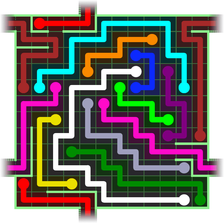 Flow Free Warps 2789 Solution