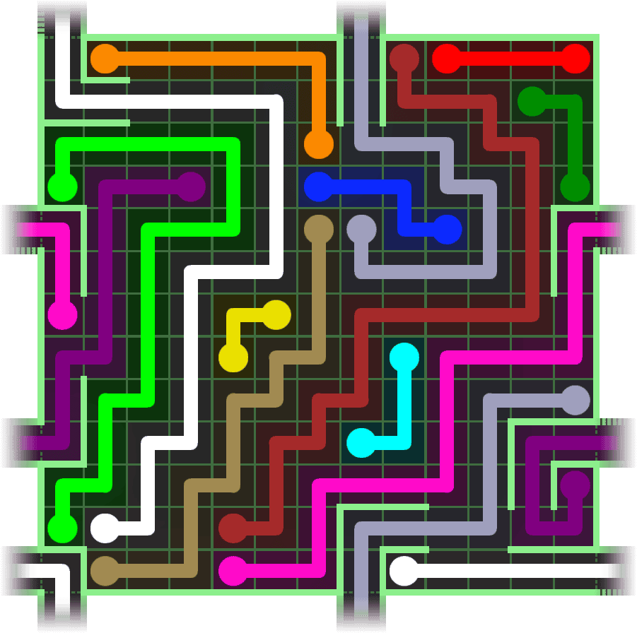 Flow Free Warps 2799 Solution